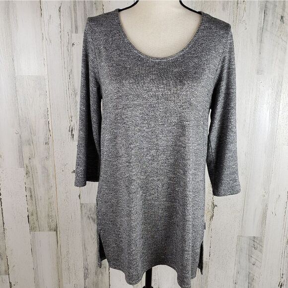 Eddie Bauer Space Dye Tunic Sz M - Picture 1 of 8